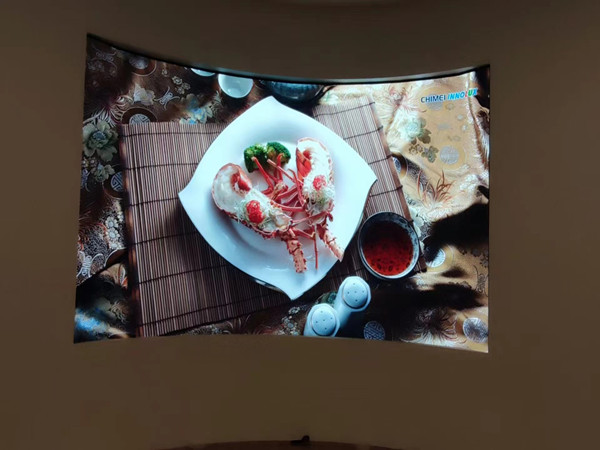 眉山市室内P2.5弧形LED屏